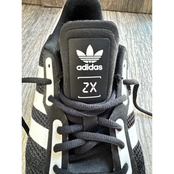 ADIDAS MEN'S ORIGINALS ZX 1K BOOST SNEAKERS Size 8.5 BLACK WHITE LHG 029003 - Picture 3 of 12